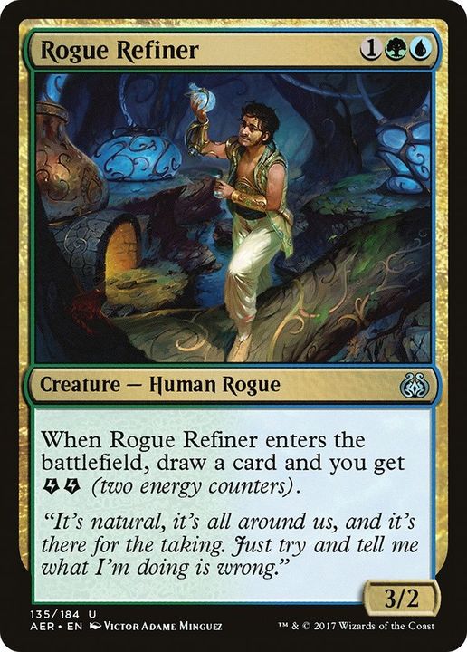 Rogue Refiner in the group Magic the Gathering / Types / Colors / Multicolors / G, U at Proxyprinters.com (35660)