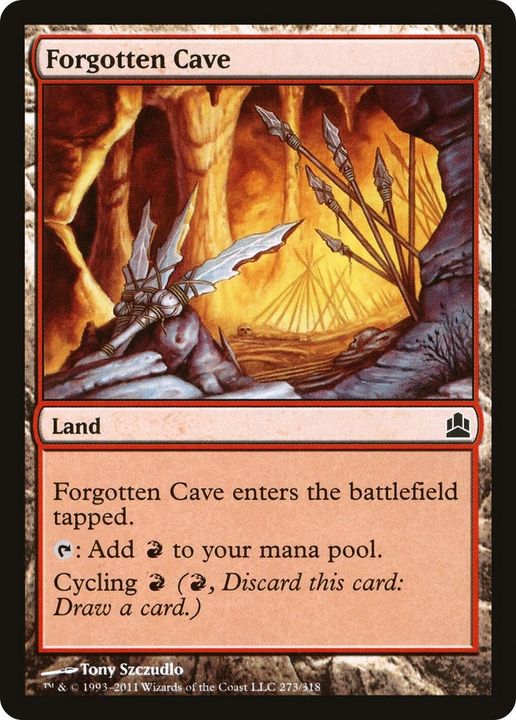 Forgotten Cave in the group Magic the Gathering / Types / Colors / Colorless at Proxyprinters.com (35664)