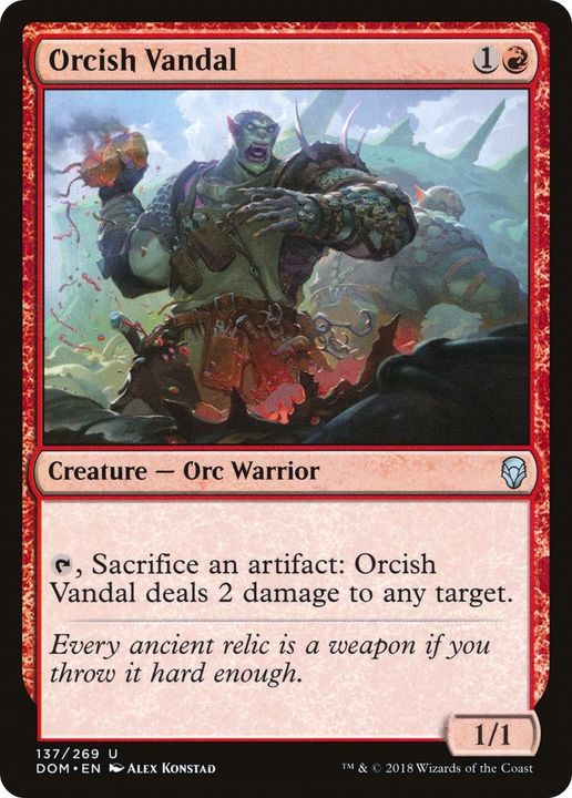 Orcish Vandal in the group Singles at Proxyprinters.com (35678)