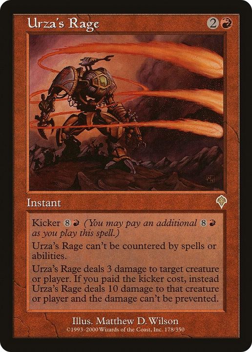 Urza's Rage in the group Magic the Gathering / Sets / Invasion at Proxyprinters.com (35700)