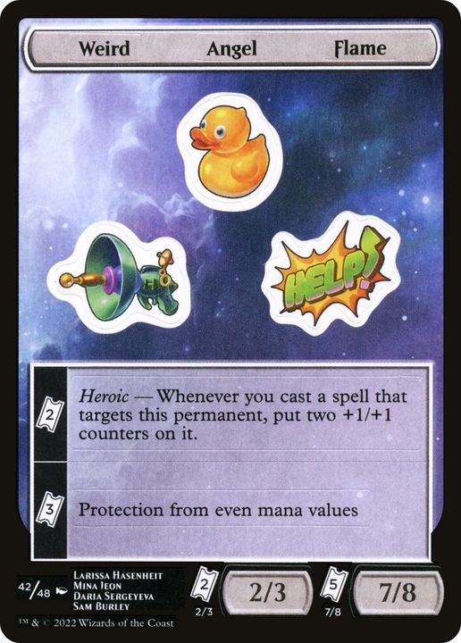 Weird Angel Flame in the group Magic the Gathering / Types / Colors / Colorless at Proxyprinters.com (35711)