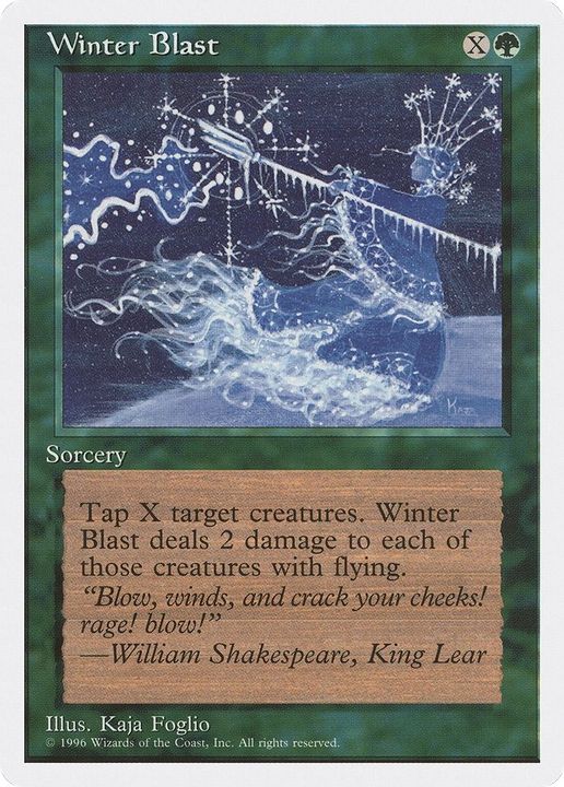 Winter Blast in the group Magic the Gathering / Sets / Introductory Two-Player Set at Proxyprinters.com (35714)