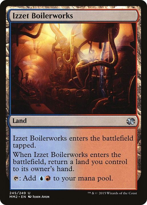 Izzet Boilerworks in the group Magic the Gathering / Sets / Modern Masters 2017 at Proxyprinters.com (35732)