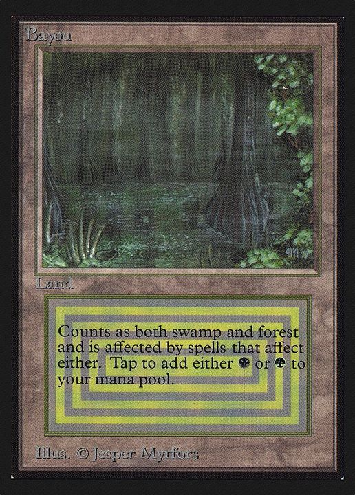 Bayou in the group Magic the Gathering / Types / Land / Forest at Proxyprinters.com (35740)