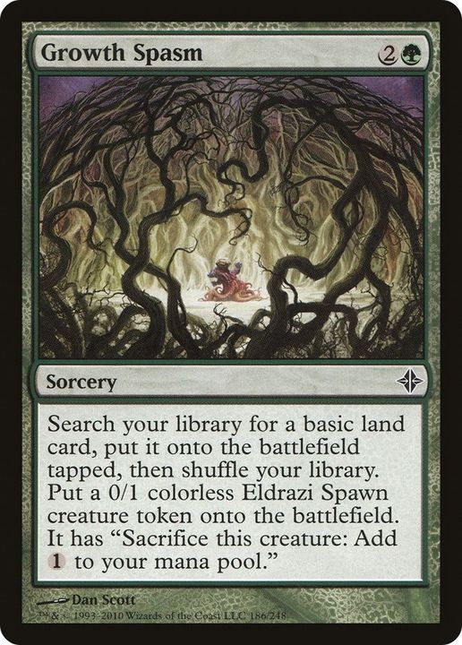 Growth Spasm in the group Magic the Gathering / Types / Colors / Green at Proxyprinters.com (35775)