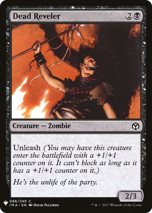 Dead Reveler in the group Magic the Gathering / Singles at Proxyprinters.com (35786)