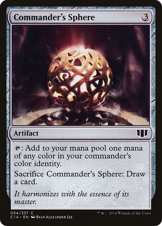 Commander's Sphere in the group Magic the Gathering / Types / Artifacts / Artifact at Proxyprinters.com (35790)