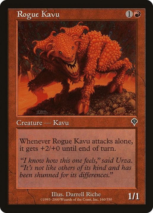 Rogue Kavu in the group Magic the Gathering / Types / Colors / Red at Proxyprinters.com (35791)