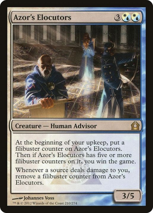 Azor's Elocutors in the group Magic the Gathering / Types / Colors / Multicolors / U, W at Proxyprinters.com (35801)