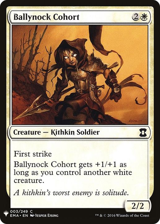 Ballynock Cohort in the group Magic the Gathering / Types / Colors / White at Proxyprinters.com (35806)