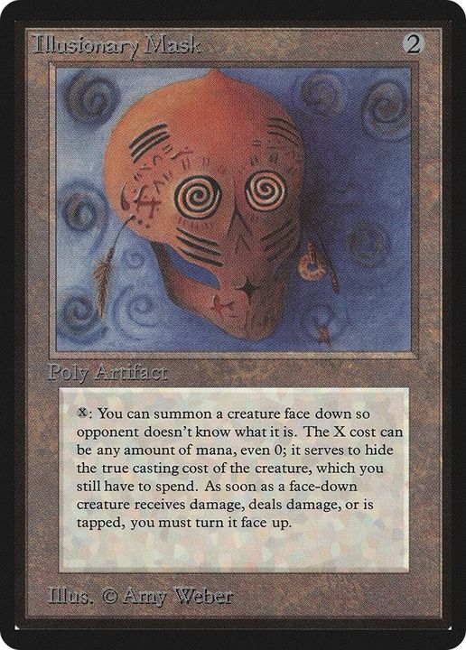 Illusionary Mask in the group Magic the Gathering / Types / Artifacts / Artifact at Proxyprinters.com (35807)