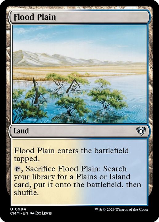 Flood Plain in the group Magic the Gathering / Sets / Commander Masters at Proxyprinters.com (35836)