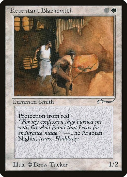 Repentant Blacksmith in the group Magic the Gathering / Sets / Arabian Nights at Proxyprinters.com (35837)