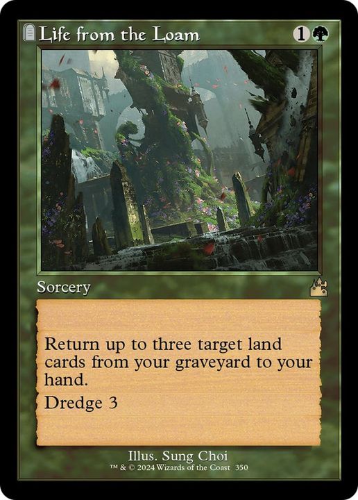 Life from the Loam in the group Magic the Gathering / Types / Colors / Green at Proxyprinters.com (35842)