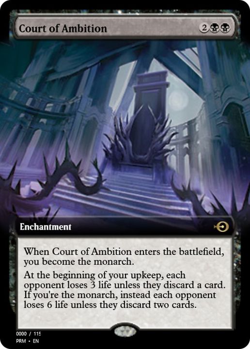 Court of Ambition in the group Magic the Gathering / Types / Enchantment / Enchantment at Proxyprinters.com (35873)