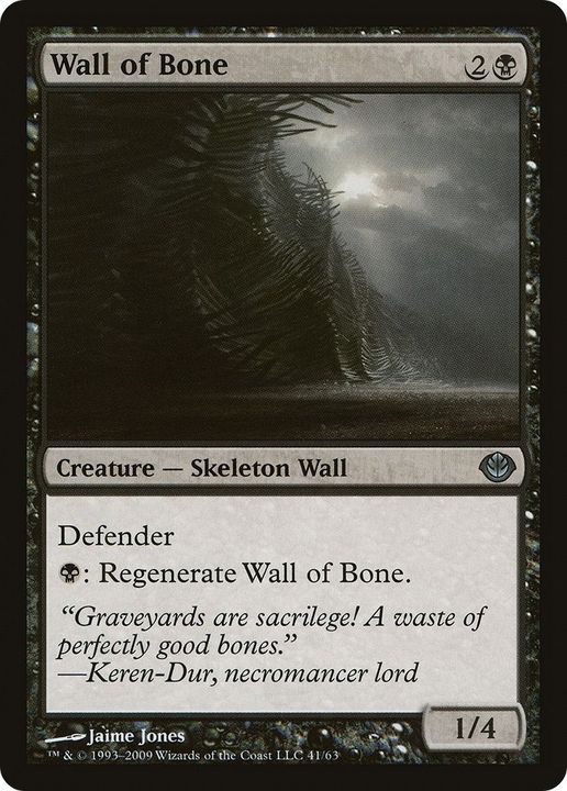 Wall of Bone in the group Magic the Gathering / Types / Colors / Black at Proxyprinters.com (35876)