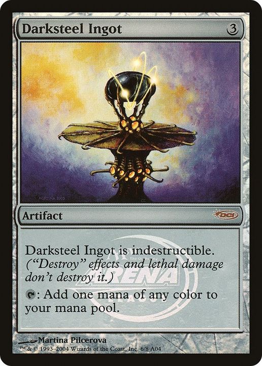 Darksteel Ingot in the group Magic the Gathering / Sets / Arena League 2004 at Proxyprinters.com (35877)