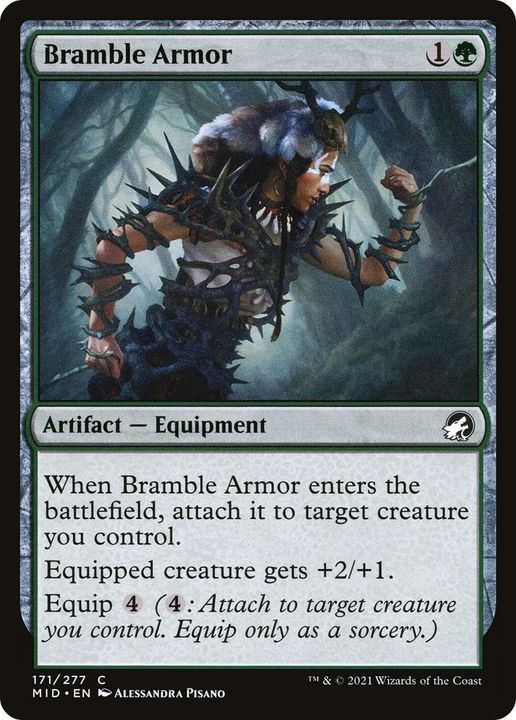 Bramble Armor in the group Magic the Gathering / Types / Artifacts / Artifact at Proxyprinters.com (35881)