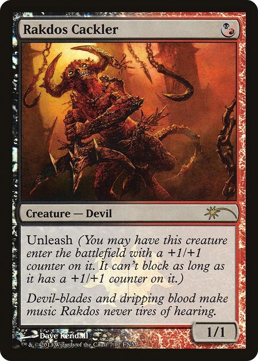 Rakdos Cackler in the group Magic the Gathering / Types / Colors / Multicolors / B, R at Proxyprinters.com (3591)