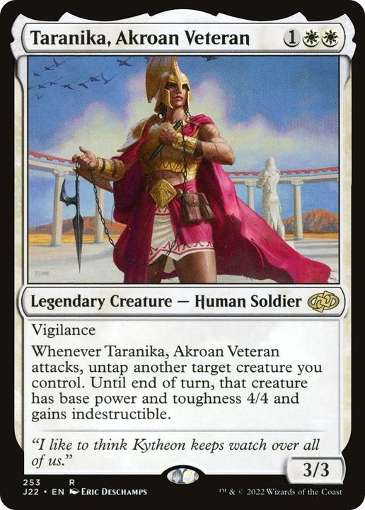 Taranika, Akroan Veteran in the group Magic the Gathering / Types / Creatures / Human at Proxyprinters.com (35922)