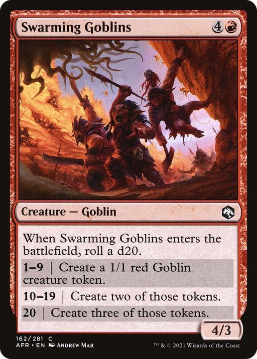 Swarming Goblins in the group Magic the Gathering / Types / Creatures / Goblin at Proxyprinters.com (35923)