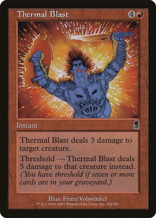 Thermal Blast in the group Magic the Gathering / Types / Colors / Red at Proxyprinters.com (35925)