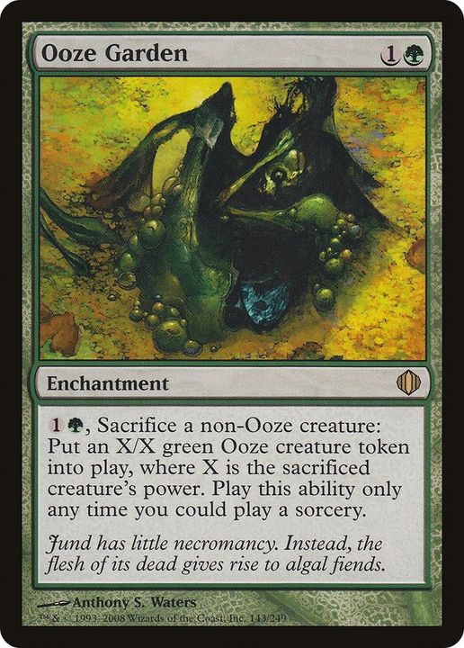 Ooze Garden in the group Magic the Gathering / Types / Enchantment / Enchantment at Proxyprinters.com (35927)