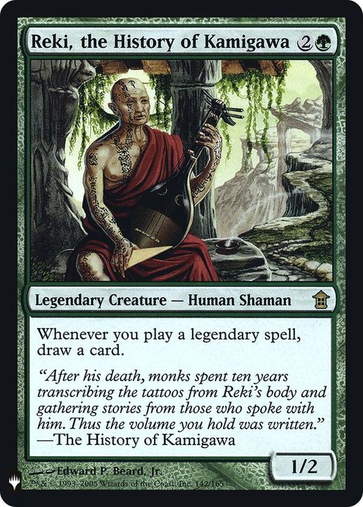 Reki, the History of Kamigawa in the group Magic the Gathering / Types / Creatures / Human at Proxyprinters.com (35928)