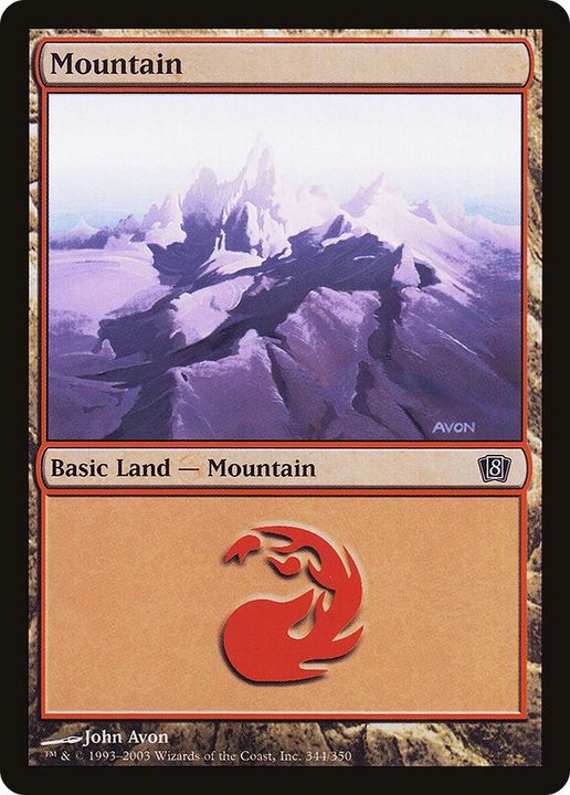 Mountain in the group Magic the Gathering / Sets / Eighth Edition at Proxyprinters.com (35937)