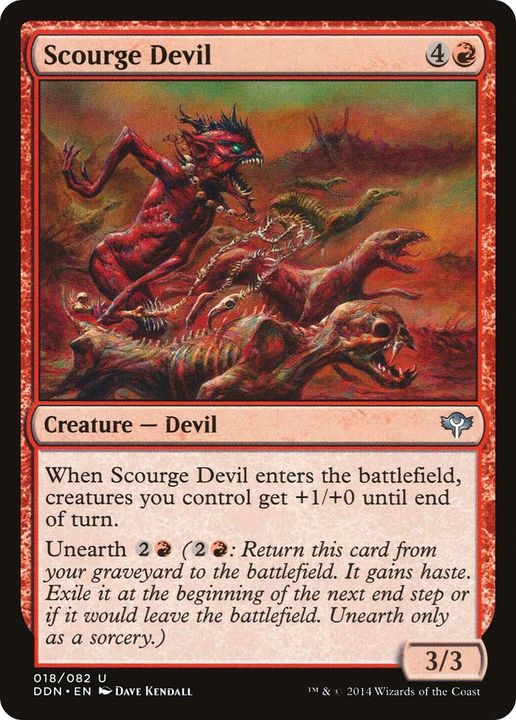 Scourge Devil in the group Magic the Gathering / Types / Colors / Red at Proxyprinters.com (35960)