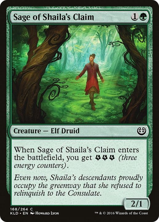 Sage of Shaila's Claim in the group Magic the Gathering / Sets / Kaladesh at Proxyprinters.com (3598)