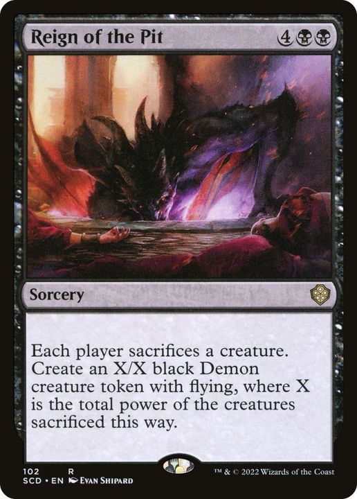 Reign of the Pit in the group Magic the Gathering / Types / Colors / Black at Proxyprinters.com (3604)