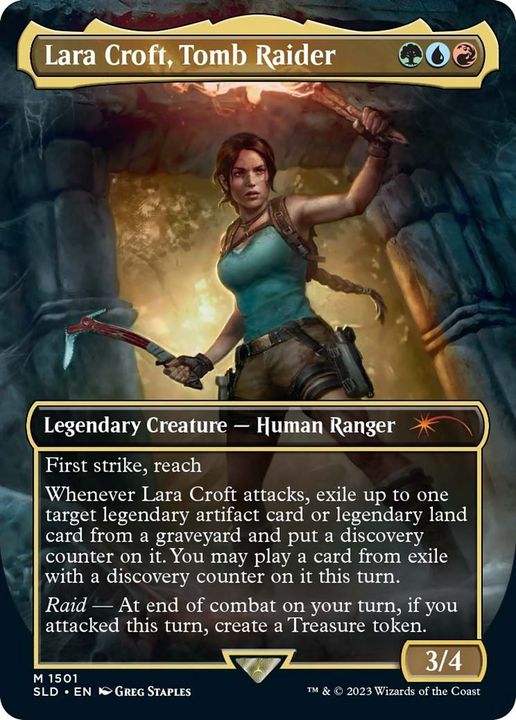 Lara Croft, Tomb Raider in the group Magic the Gathering / Sets / Secret Lair / Secret Lair Drop at Proxyprinters.com (3605)