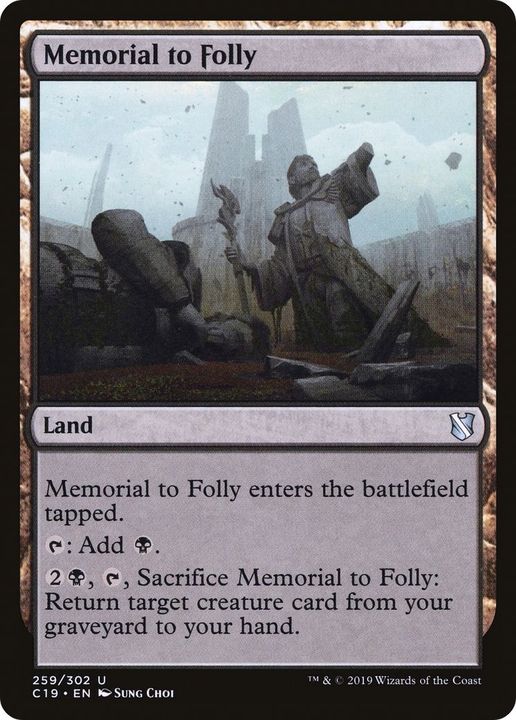 Memorial to Folly in the group Advanced search at Proxyprinters.com (3610)