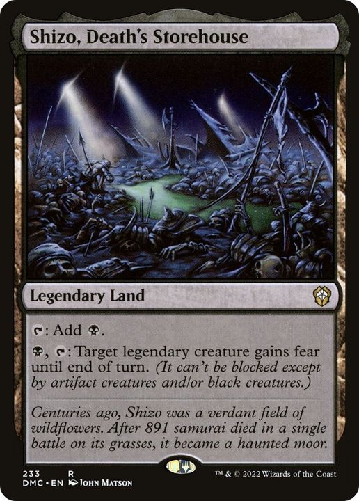 Shizo, Death's Storehouse in the group Magic the Gathering / Types / Colors / Colorless at Proxyprinters.com (3615)