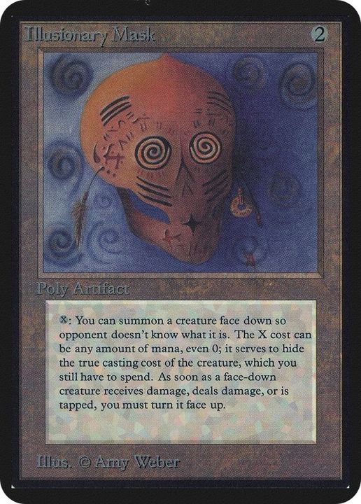 Illusionary Mask in the group Magic the Gathering / Types / Artifacts / Artifact at Proxyprinters.com (36166)