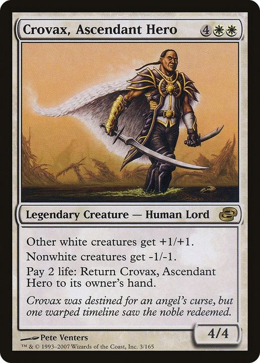 Crovax, Ascendant Hero in the group Magic the Gathering / Sets / Planar Chaos at Proxyprinters.com (36188)