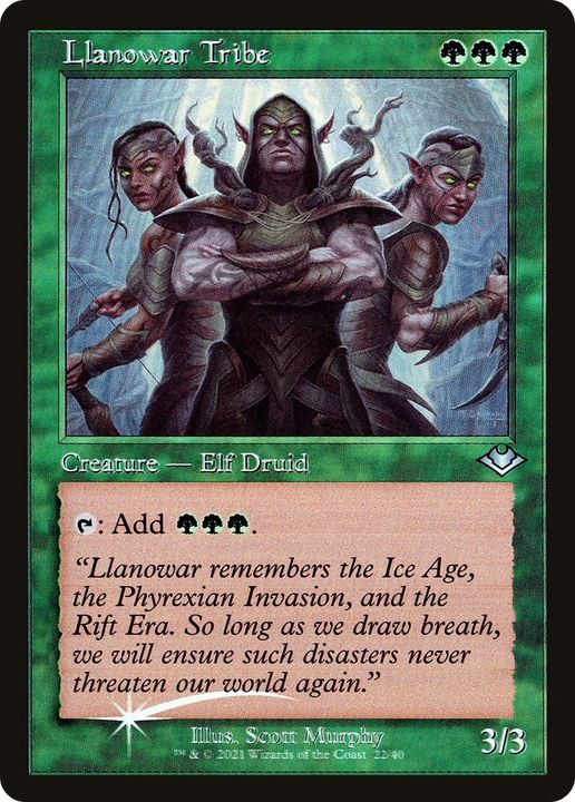 Llanowar Tribe in the group Magic the Gathering / Types / Creatures / Elf at Proxyprinters.com (36202)