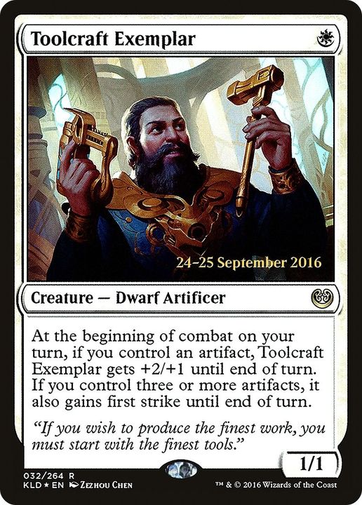 Toolcraft Exemplar in the group Magic the Gathering / Types / Colors / White at Proxyprinters.com (36214)