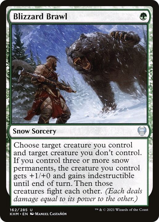 Blizzard Brawl in the group Magic the Gathering / Types / Colors / Green at Proxyprinters.com (36219)