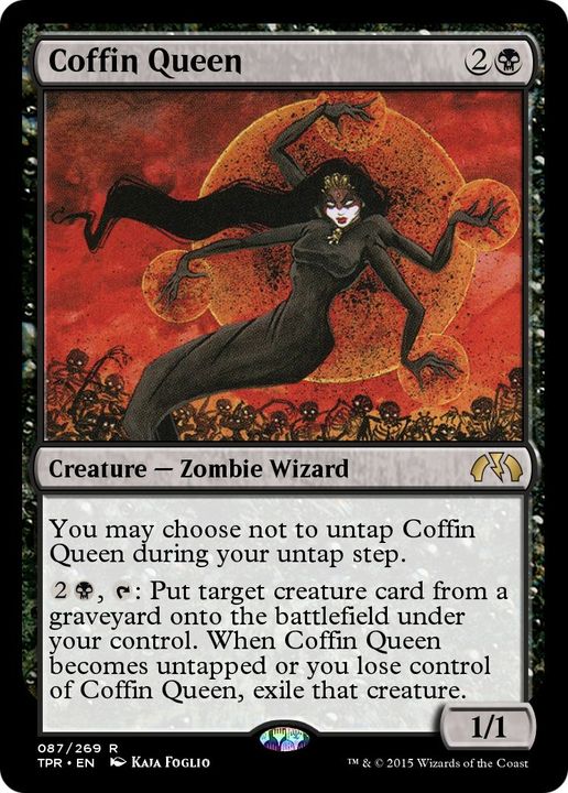 Coffin Queen in the group Magic the Gathering / Types / Creatures / Wizard at Proxyprinters.com (36242)