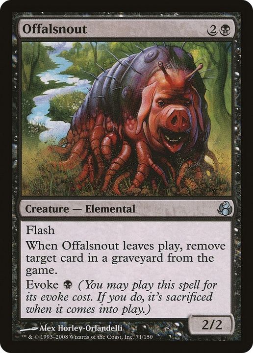 Offalsnout in the group Magic the Gathering / Types / Colors / Black at Proxyprinters.com (36244)