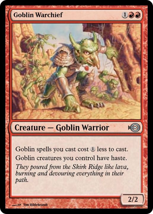 Goblin Warchief in the group Magic the Gathering / Sets / Magic Origins Clash Pack at Proxyprinters.com (36285)