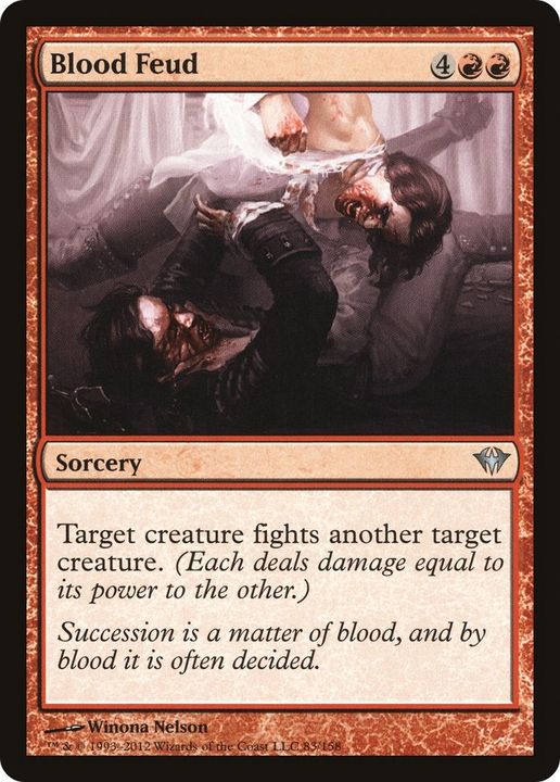 Blood Feud in the group Magic the Gathering / Types / Colors / Red at Proxyprinters.com (36291)