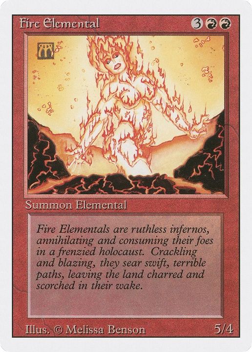 Fire Elemental in the group Magic the Gathering / Types / Colors / Red at Proxyprinters.com (36304)