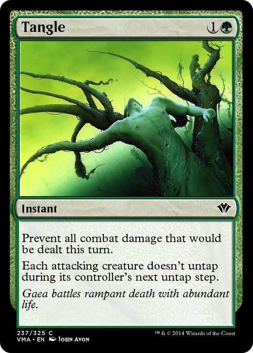 Tangle in the group Magic the Gathering / Types / Colors / Green at Proxyprinters.com (36316)