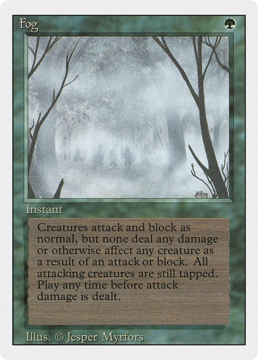 Fog in the group Magic the Gathering / Types / Colors / Green at Proxyprinters.com (36363)