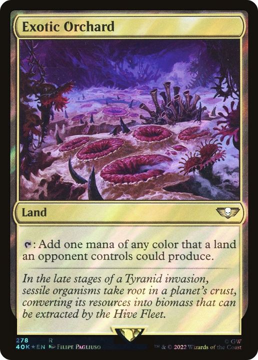 Exotic Orchard in the group Magic the Gathering / Sets / Warhammer 40,000 Tokens at Proxyprinters.com (36372)