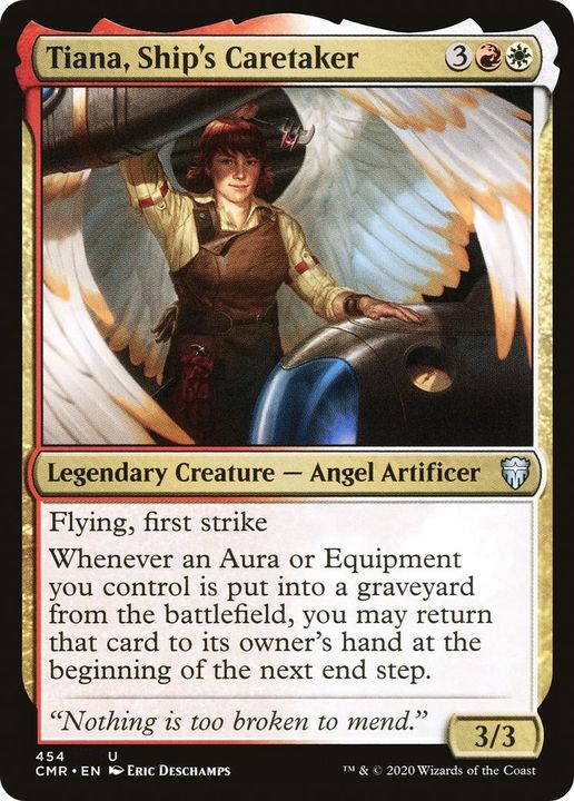 Tiana, Ship's Caretaker in the group Magic the Gathering / Types / Colors / Multicolors / R, W at Proxyprinters.com (36377)