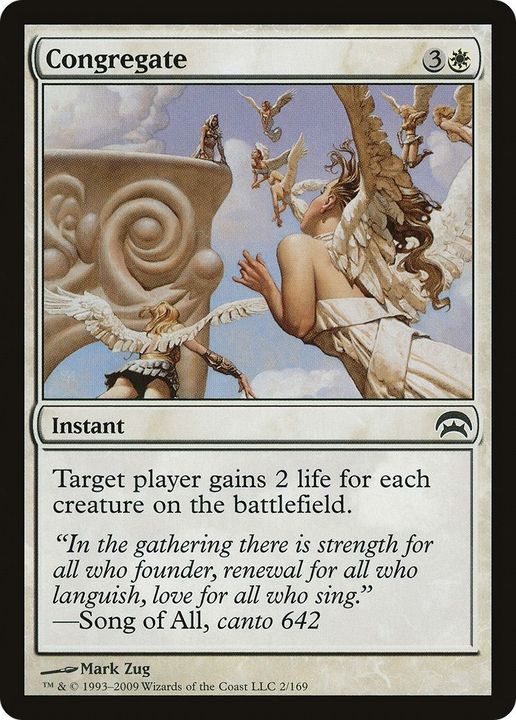 Congregate in the group Magic the Gathering / Types / Colors / White at Proxyprinters.com (36387)